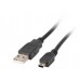 Кабел USB към Mini USB 60 см за зареждане на стари Андроиди и други Кабел USB към Mini USB 60 см за зареждане на стари Андроиди и други